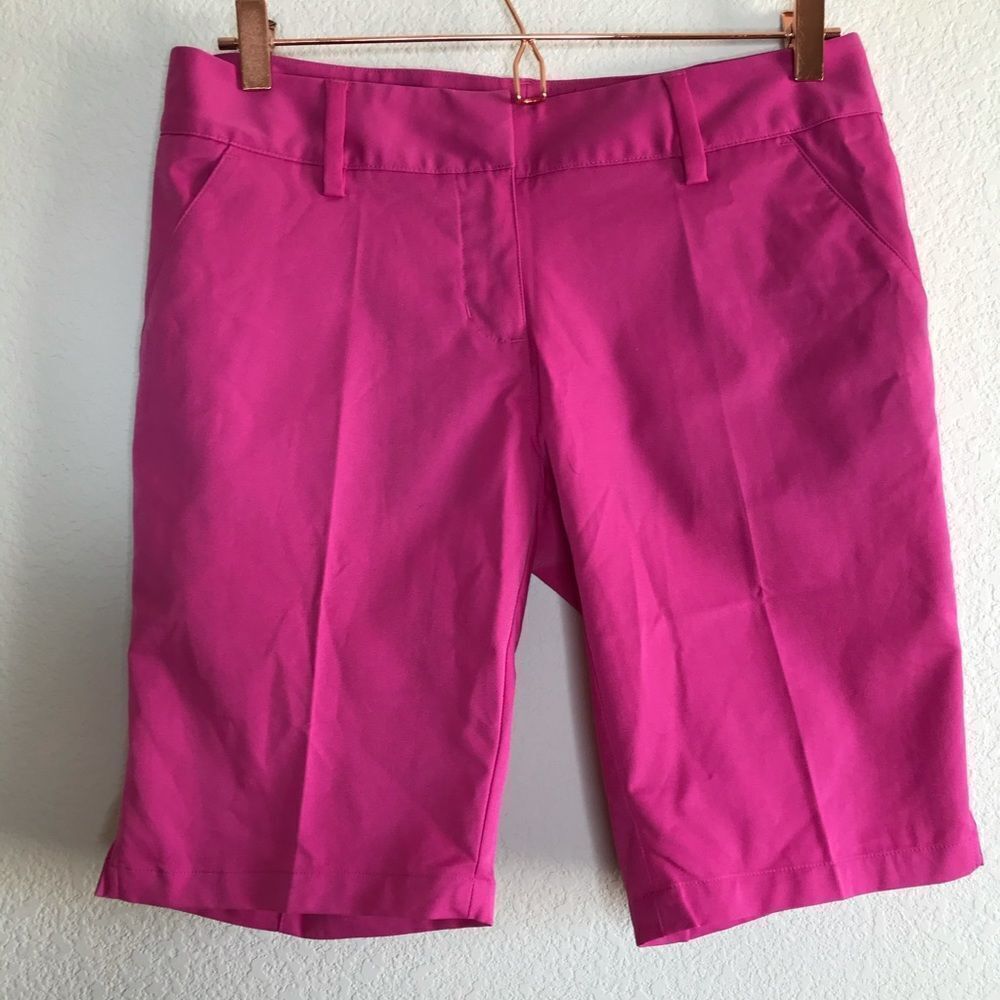 Adidas pink Bermuda shorts